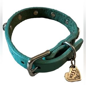 Beautiful Dog Collar with Crystals  & Silver